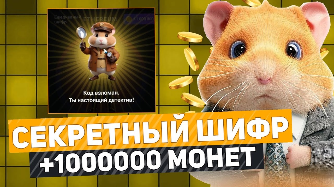 Hamster kombat шифр 13 июля