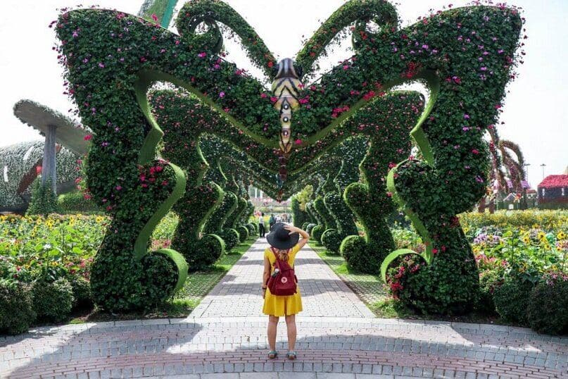 Гордость Дубая — самый большой в мире цветочный сад «Чудо сад Дубая» - Загадка!