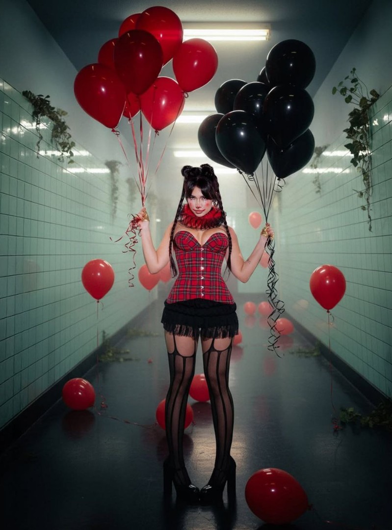 Хэллоуинские фотки Кати Екатзе