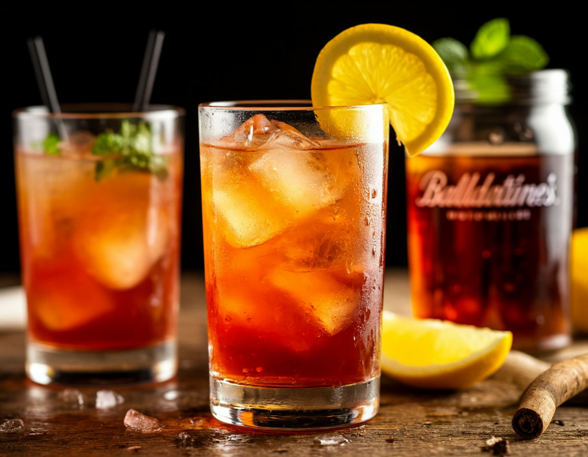 Коктейли с Ballantine's: лучшие рецепты кроме "Whisky & Cola"