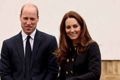 Кейт Миддлтон и принц Уильям впервые после похорон принца Филиппа появились на публике.