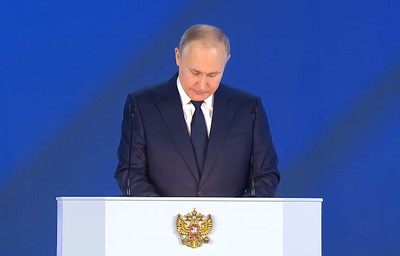 Владимир Путин выступил с ежегодным обращением к Федеральному собранию.