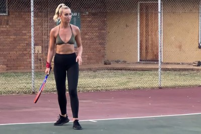Ольга Бузова теперь занимается теннисом