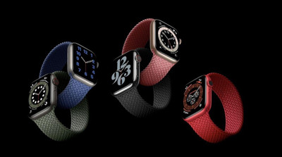 Apple представила новую версию своих часиков — Watch Series 6. Теперь с измерением уровня кислорода в крови.