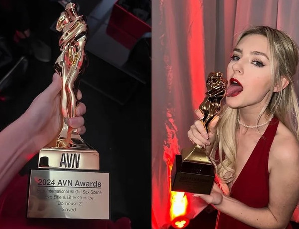 Ева Эльфи получила премию AVN Awards — «Оскар» от мира порноиндустрии