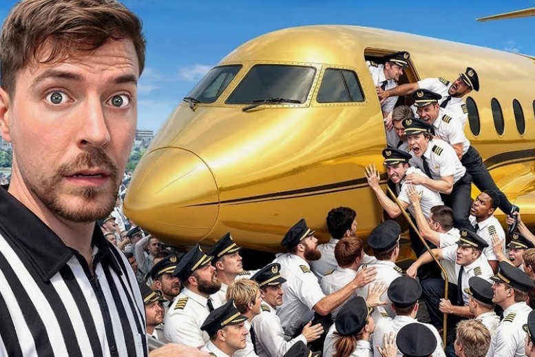 MrBeast: 100 Пилотов Борются За Частный Самолёт